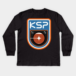 Kerbal Space Program Badge - Duna Kids Long Sleeve T-Shirt